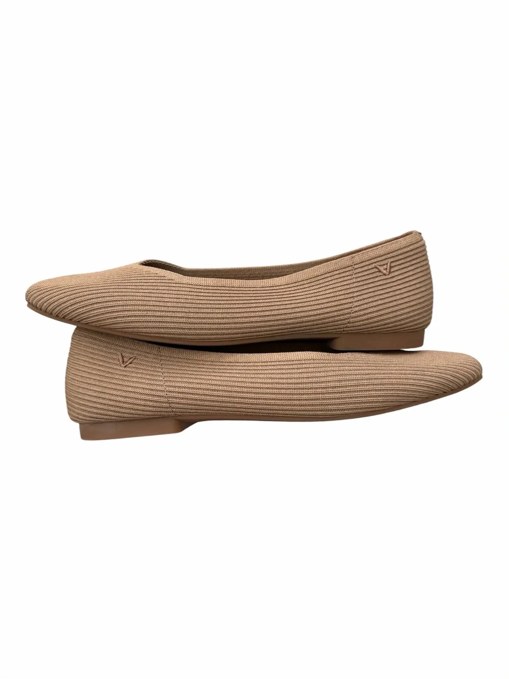 VIVAIA Margot Square Toe V-Cut Flats Size 40.5 US 9-9.5